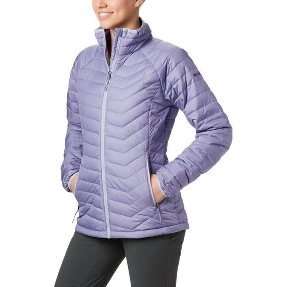 Columbia NEW Women's Lavender Powder Lite Jacket S‎ - Picture 1 of 8